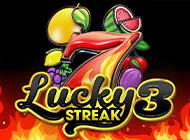 Lucky Streak 3 da Endorphina - produção clássica de slots Endorphina com pagamento garantido