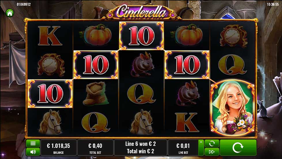 Cinderella – сказочный игровой аппарат с гарантированными выплатами от Platipus