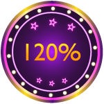 120% на первый депозит