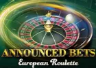 Announced Bets European Roulette