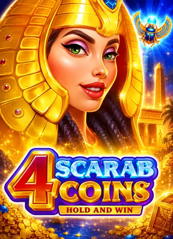 4 Scarab Coins